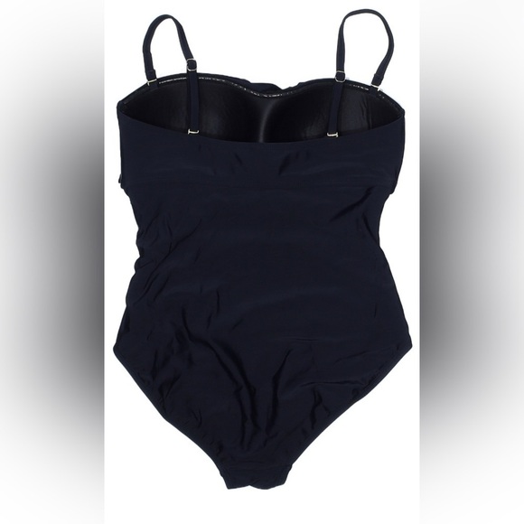 Kona Sol Woman’s Black Underwire One-piece Swimsuit Size Medium - Picture 2 of 7